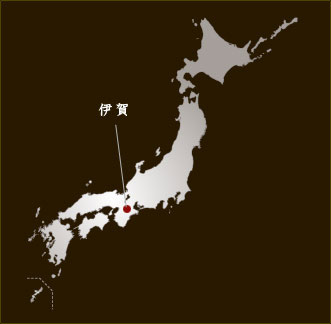 日本地図 伊賀の場所
